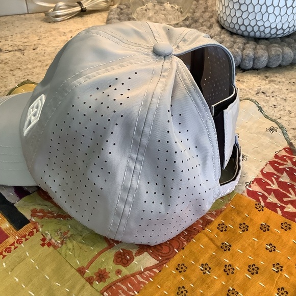 Gray Court Hat by Born Primitive with Ponytail Holes EUC - Picture 4 of 6